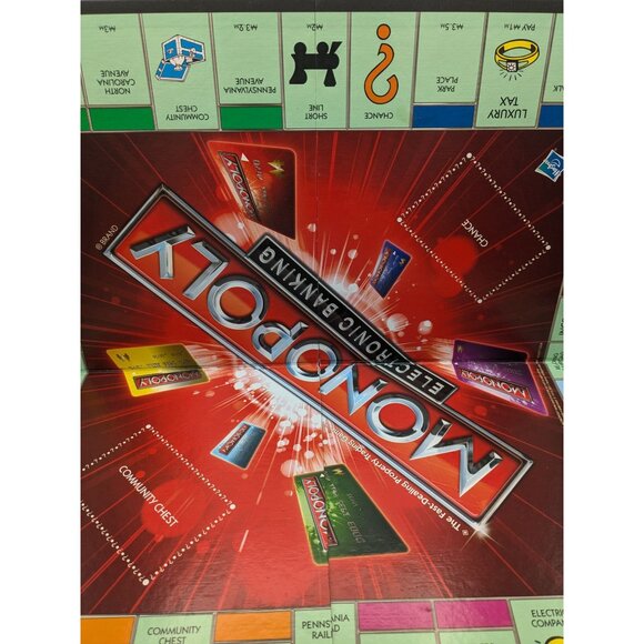 Monopoly Electronic Banking 2011 Replacement Game Board Instructions - Picture 5 of 12